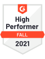G2 High Performer badge