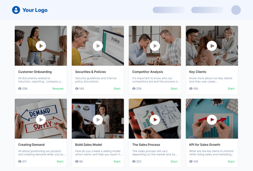 Contextual lessons next to the feature they explain
